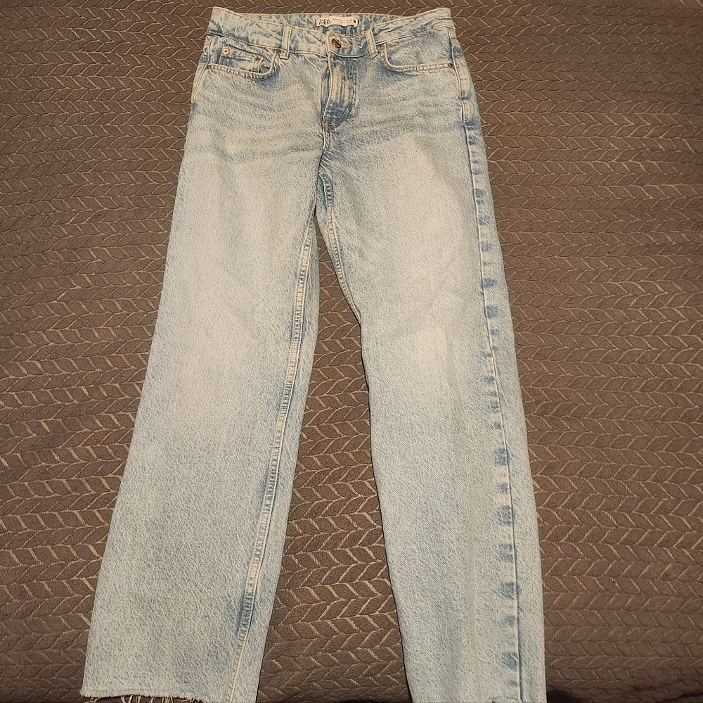 Zara Light Blue Women's Jeans